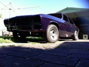 Purple Holden Restoration 07