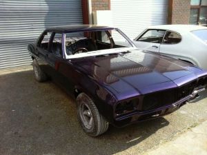 Purple Holden Restoration 10