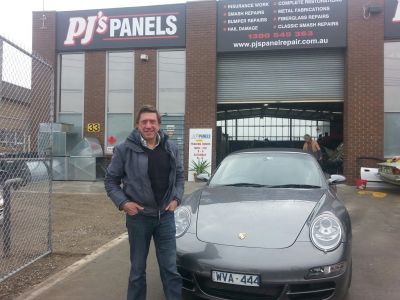 Porsche 911 Carrera 4S Smash repaired by the experts
