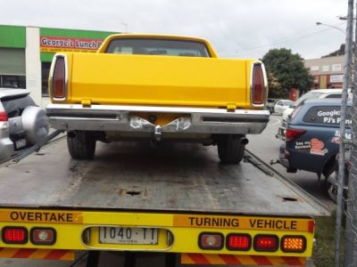 Holden ute ready for delivery