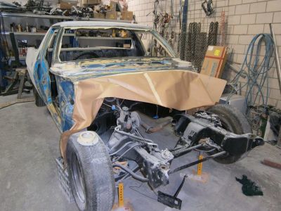Full project this one restoration rust repairs, full car respray