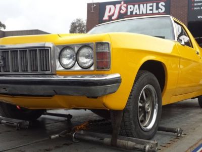 Holden ute ready for delivery